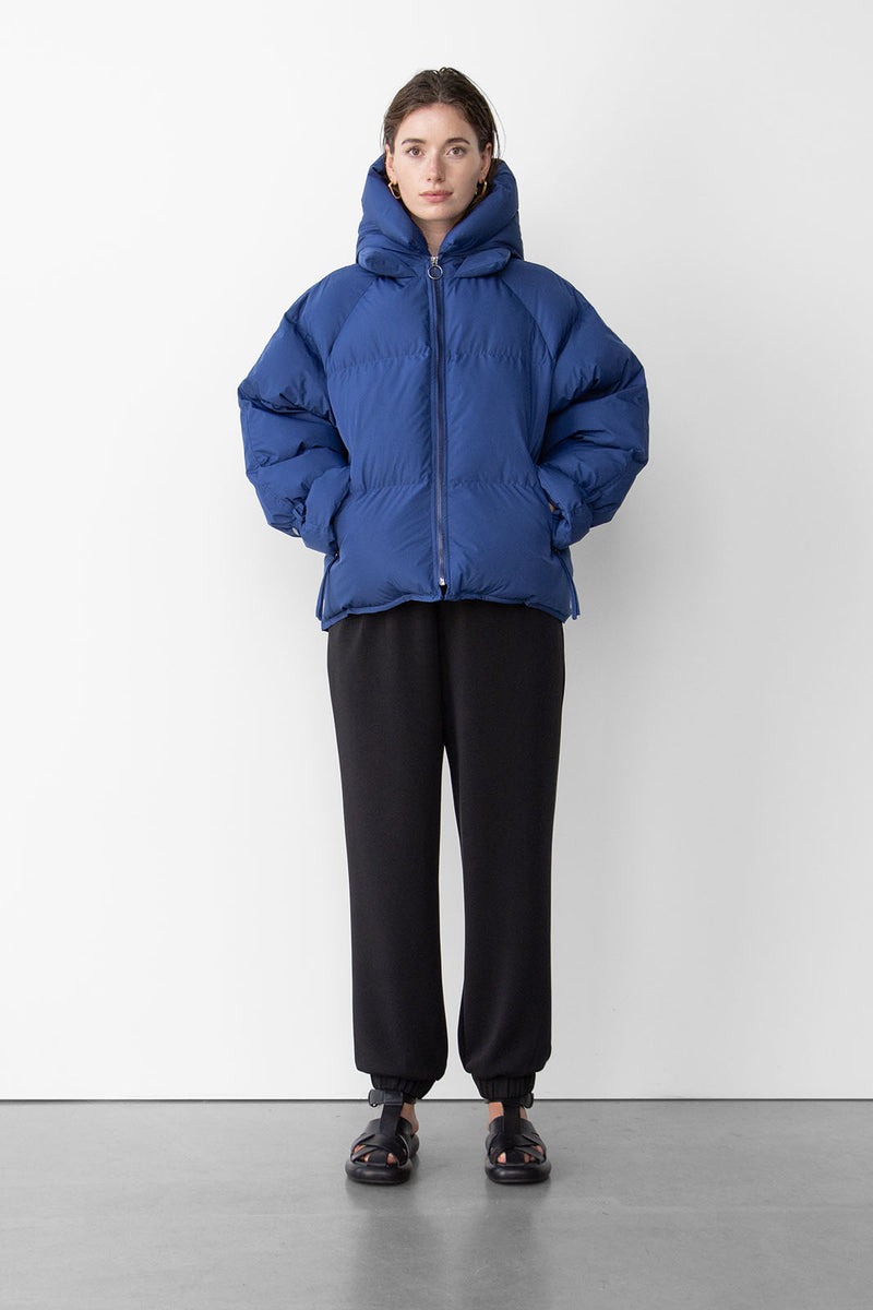 Puffer Jacket in Blue