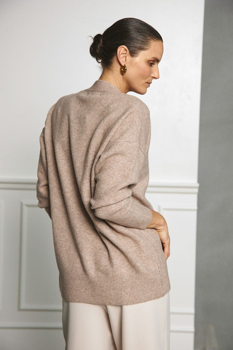Oversize Knitted Cardigan