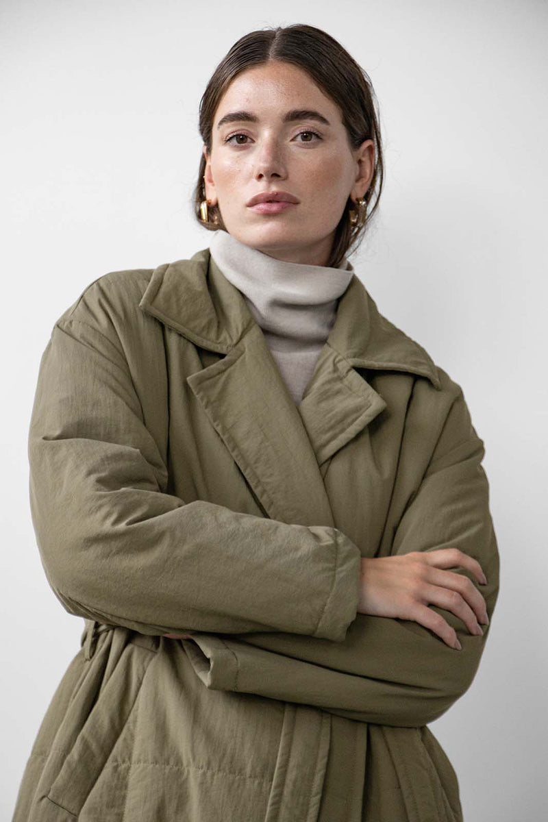 Petra Wrap Puffer Coat