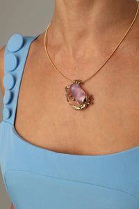Crabby Necklace Handmade