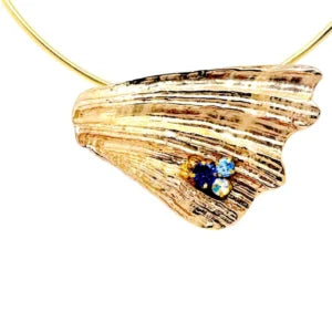 Ostrea Blue Crystal Choker