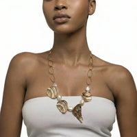 Ostrea Pearl Long Necklace