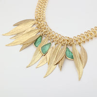 Velia Aqua Necklace Handmade