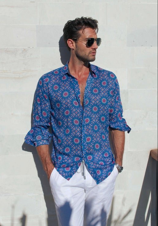 Men's Italian Cotton Volie Shirt